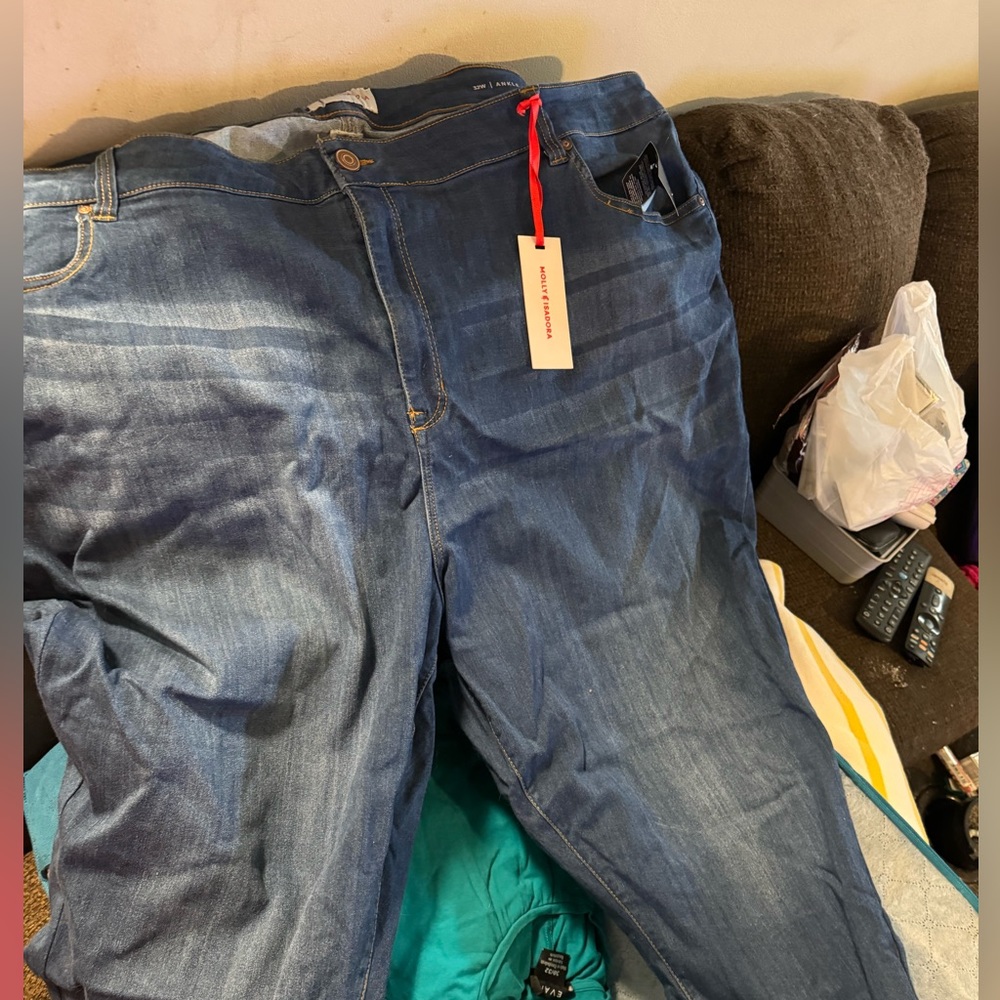 NWT Plus size Molly and Isadora brand jeans (Size 32)